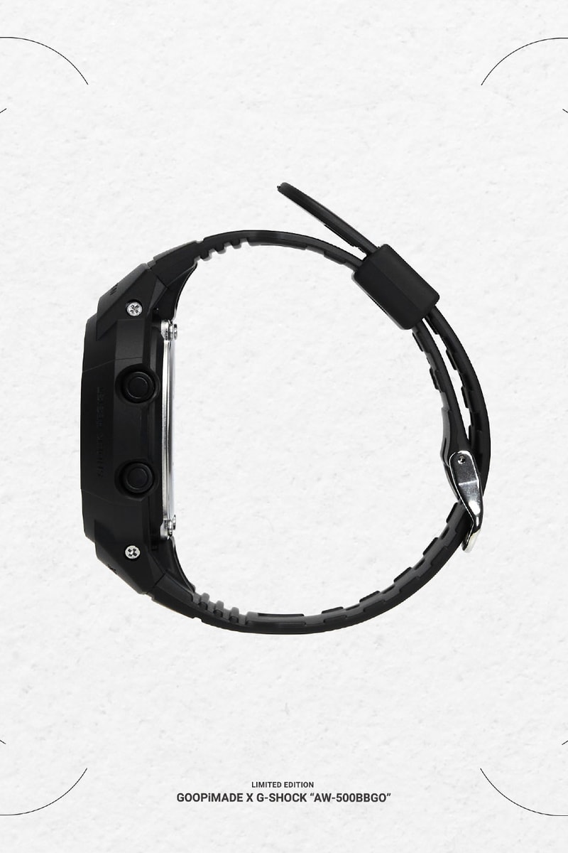 GOOPiMADE G-SHOCK Without APEX AW-500BBGO Watch Release Info Buy Price
