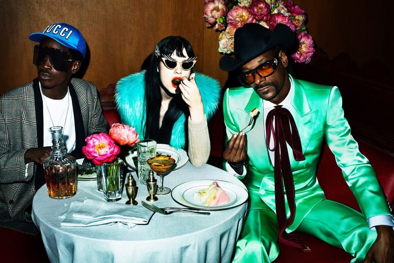 Gucci Debuts Love Parade Campaign Featuring Snoop Dogg, Jared Leto miley cyrus beanie feldstein mert & marcus love parade mert alas Miranda July, Macaulay Culkin, Steve Lacy lee jung jae