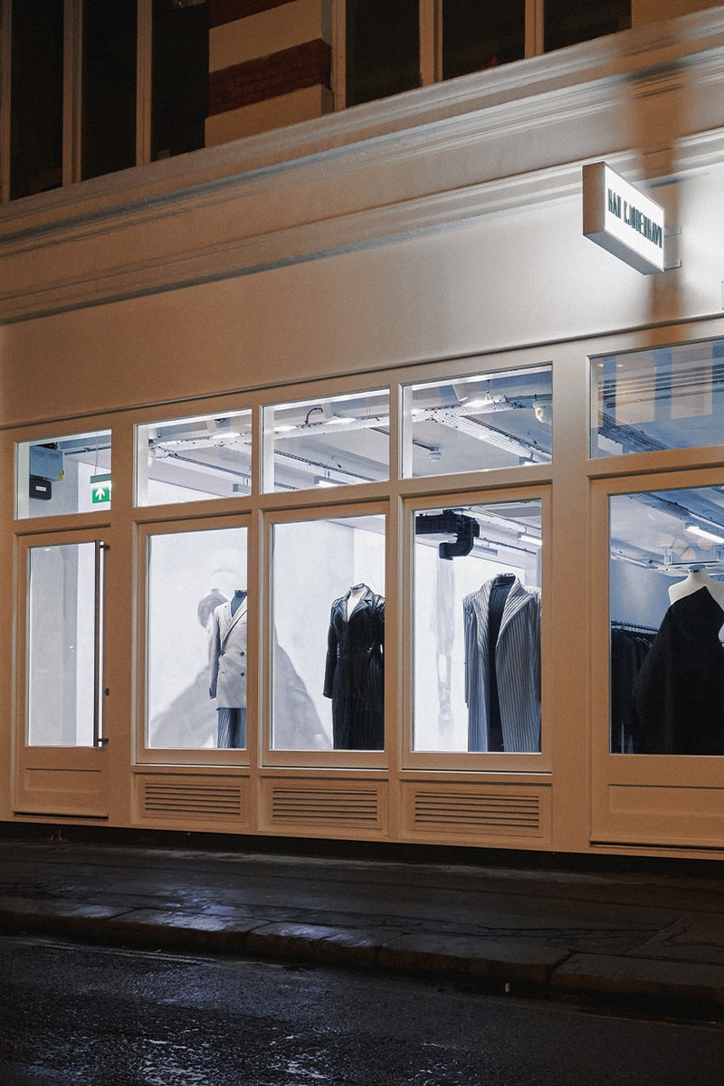 Han Kjøbenhavn Opens New London Flagship Store Danish fashion menswear  Copenhagen