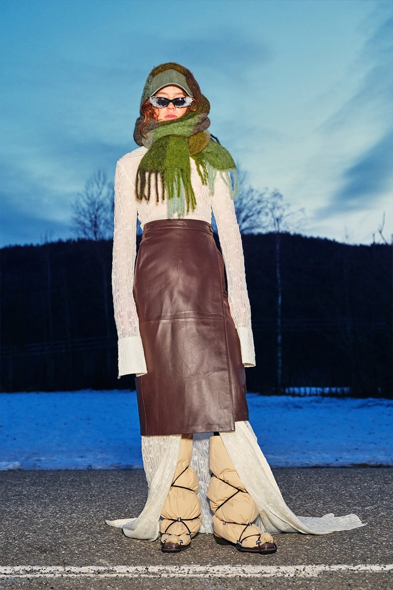 Holzweiler FW22 CPHFW Runway Lookbook Information release when does it drop danish menswear label outerwear Copenhagen fashion week