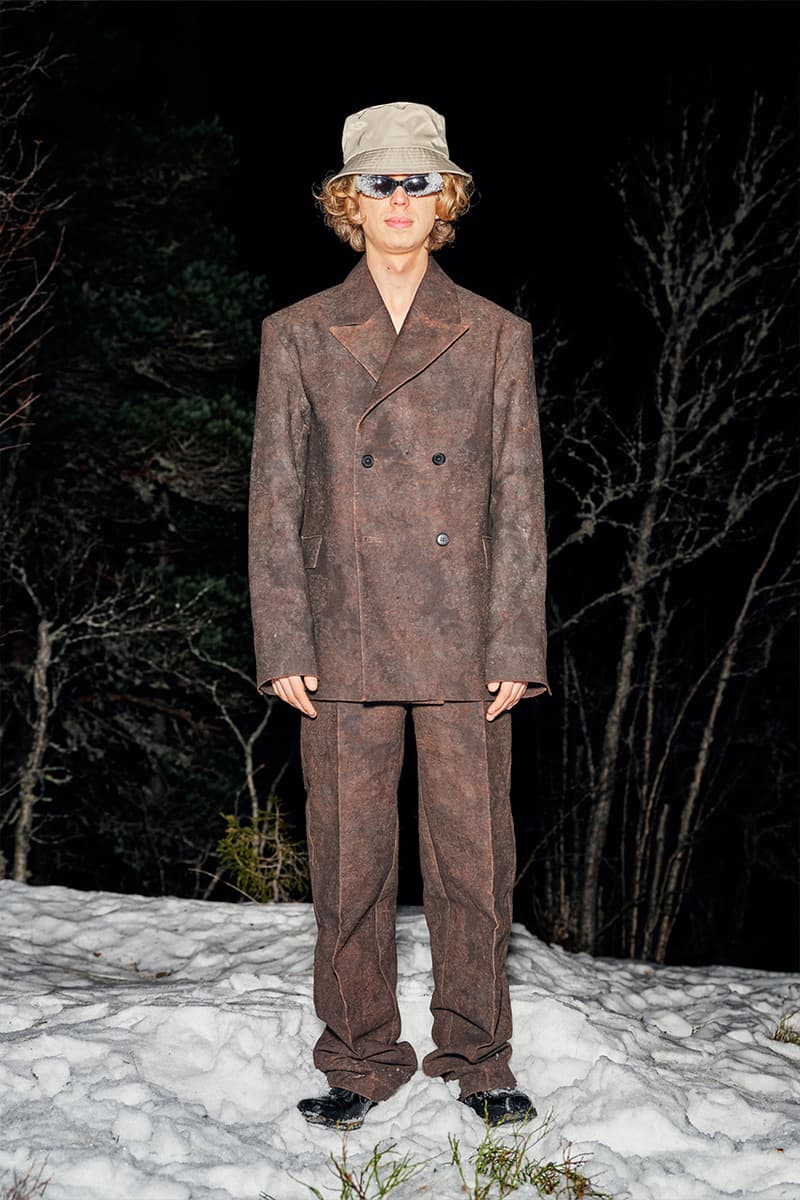 Holzweiler FW22 CPHFW Runway Lookbook Information release when does it drop danish menswear label outerwear Copenhagen fashion week