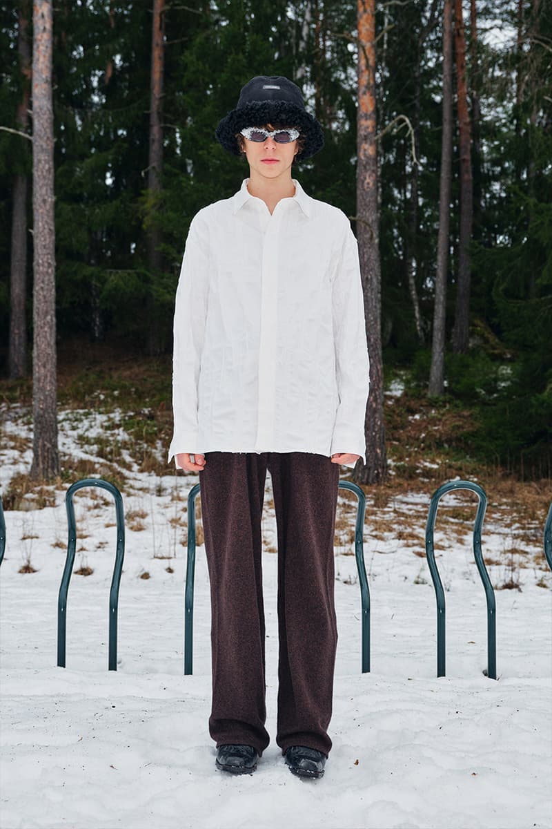 Holzweiler FW22 CPHFW Runway Lookbook Information release when does it drop danish menswear label outerwear Copenhagen fashion week