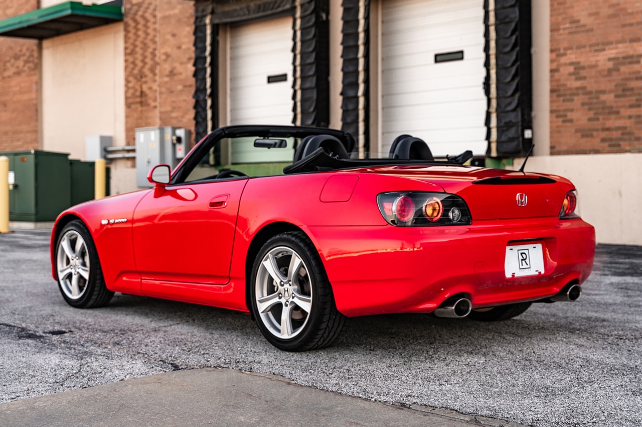 Honda S2000 For Sale VTEC 2.2 Liter Engine JDM Sports Car Low Mileage New Condition Bring a Trailer Auction United States Expensive Rare