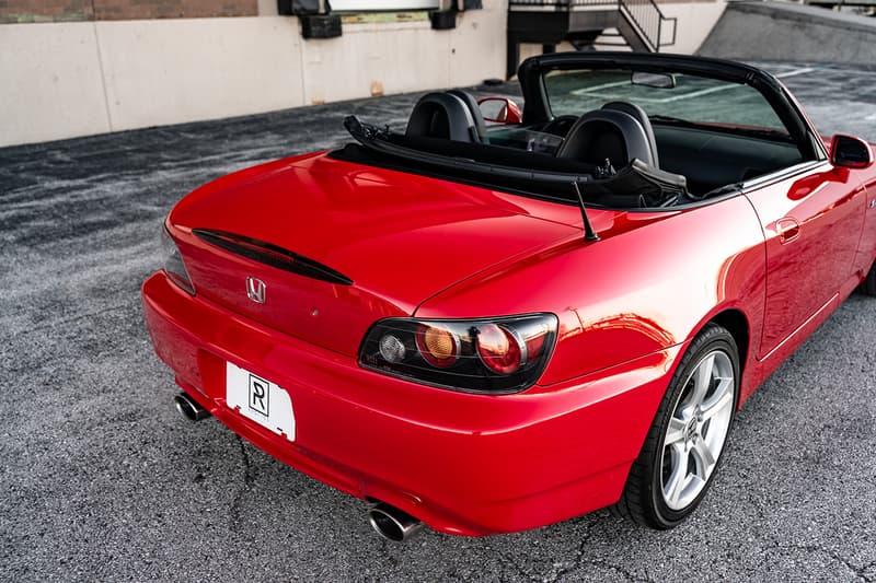 Honda S2000 For Sale VTEC 2.2 Liter Engine JDM Sports Car Low Mileage New Condition Bring a Trailer Auction United States Expensive Rare