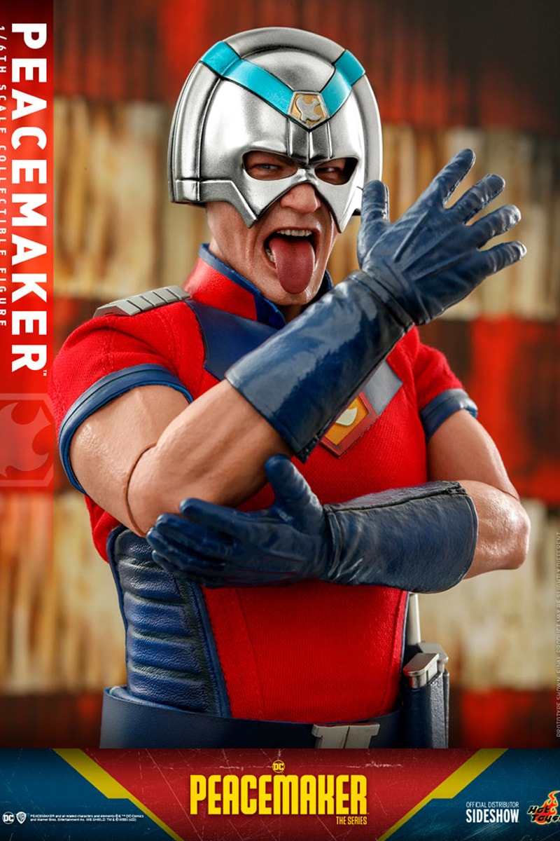 hot toys dc comics hbo max john cena peacemaker eagly collectible action figure 1 6th scale 