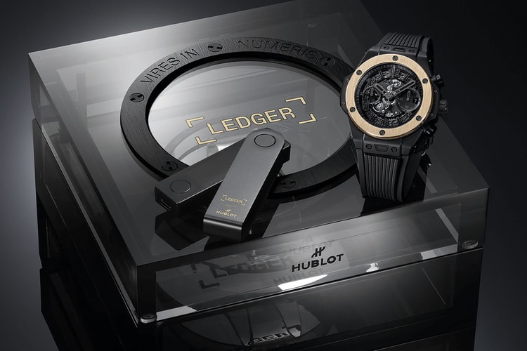 Hublot Drops Big Bang Unico Ledger Crypto Wallet Set in Sapphire Crystal Box