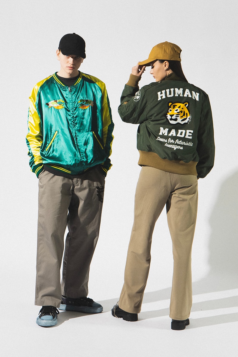 HUMAN MADE Dog Capsule New Items HBX Release Info Buy Price NIGO Jackets Hoodies Twill Cap Cargo Pants Military Chino Bomber 