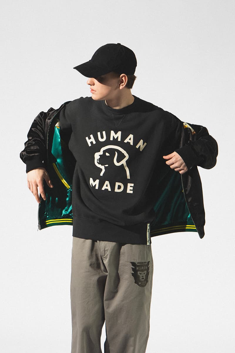 HUMAN MADE Dog Capsule New Items HBX Release Info Buy Price NIGO Jackets Hoodies Twill Cap Cargo Pants Military Chino Bomber 