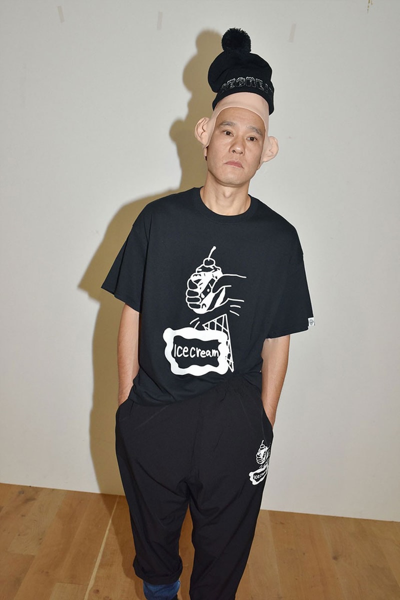 ICECREAM Ken Kagami Collaboration Collection Release Info Buy Price Tokyo Japan T-shirts Easy Pants Nylon Anorack Jacket Tote Bag Towels Pharrell Williams Billionaire Boys Club