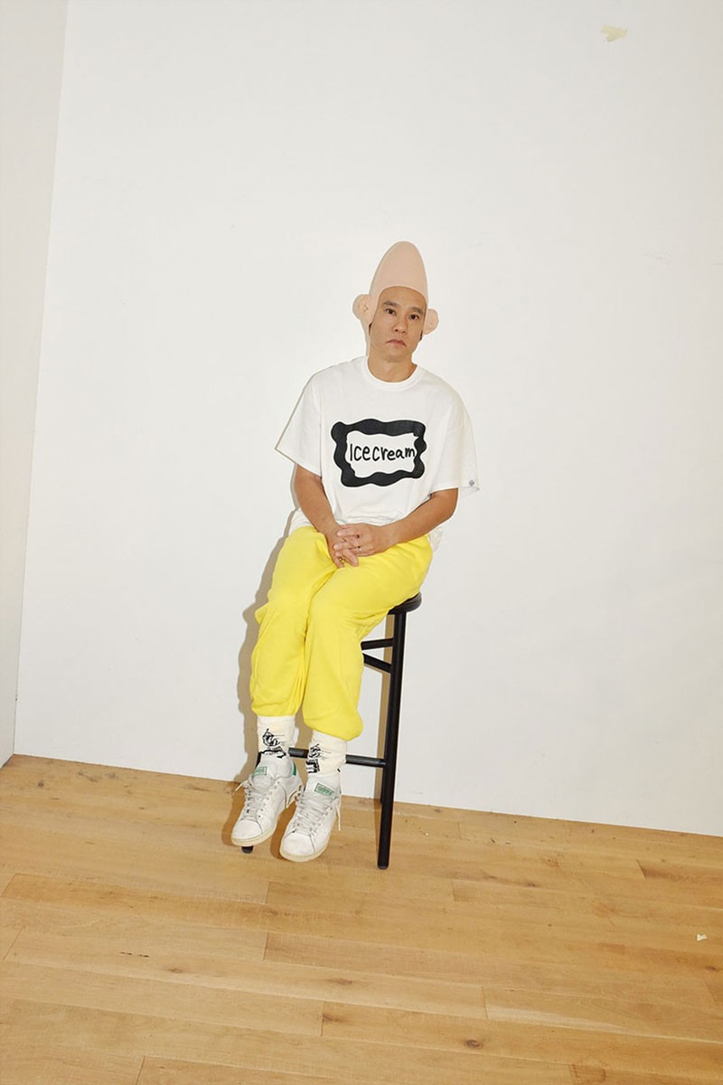 ICECREAM Ken Kagami Collaboration Collection Release Info Buy Price Tokyo Japan T-shirts Easy Pants Nylon Anorack Jacket Tote Bag Towels Pharrell Williams Billionaire Boys Club