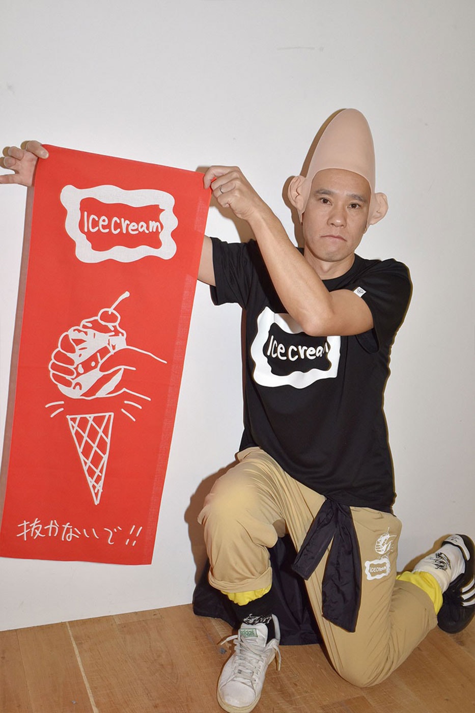 ICECREAM Ken Kagami Collaboration Collection Release Info Buy Price Tokyo Japan T-shirts Easy Pants Nylon Anorack Jacket Tote Bag Towels Pharrell Williams Billionaire Boys Club