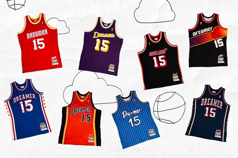 j cole Dreamer Mitchell and Ness Jersey Collab Announcement nba all star weekend 2022