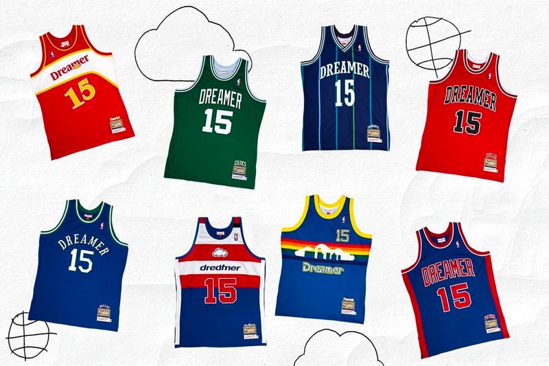 j cole Dreamer Mitchell and Ness Jersey Collab Announcement nba all star weekend 2022
