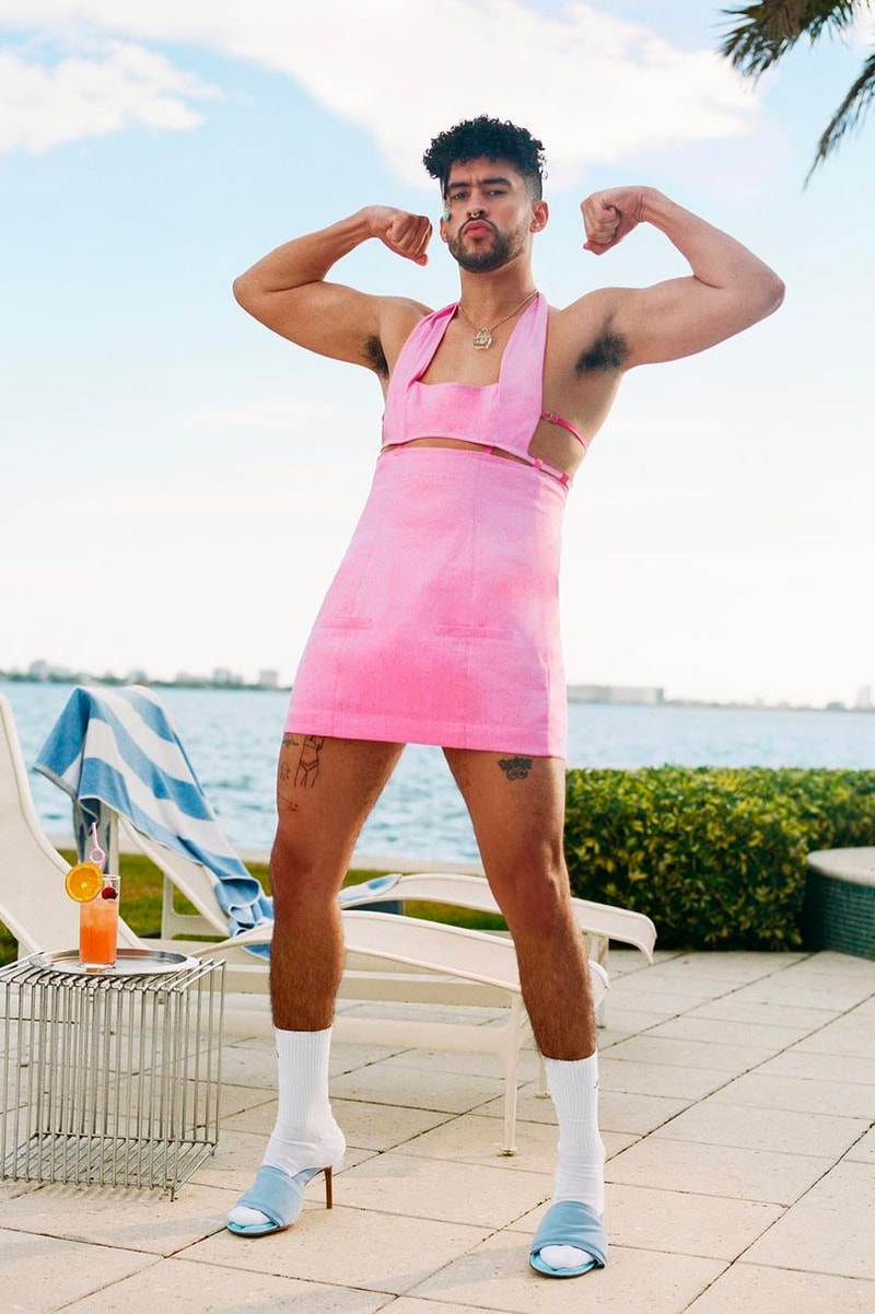 Jacquemus "LE SPLASH" Collection Bad Bunny Campaign Star Muse Simon Porte Jacquemus Tom Kneller Zoey Radford Scott