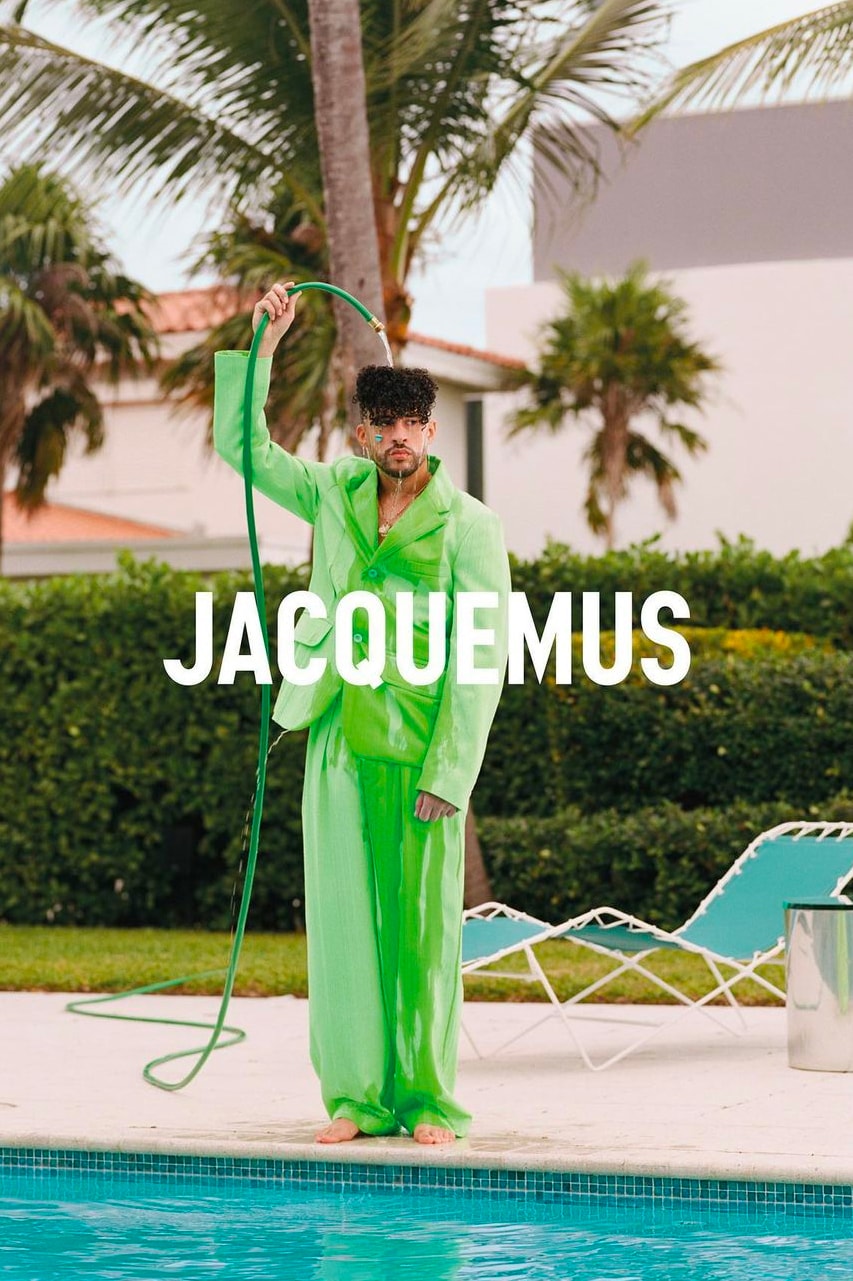 Jacquemus "LE SPLASH" Collection Bad Bunny Campaign Star Muse Simon Porte Jacquemus Tom Kneller Zoey Radford Scott
