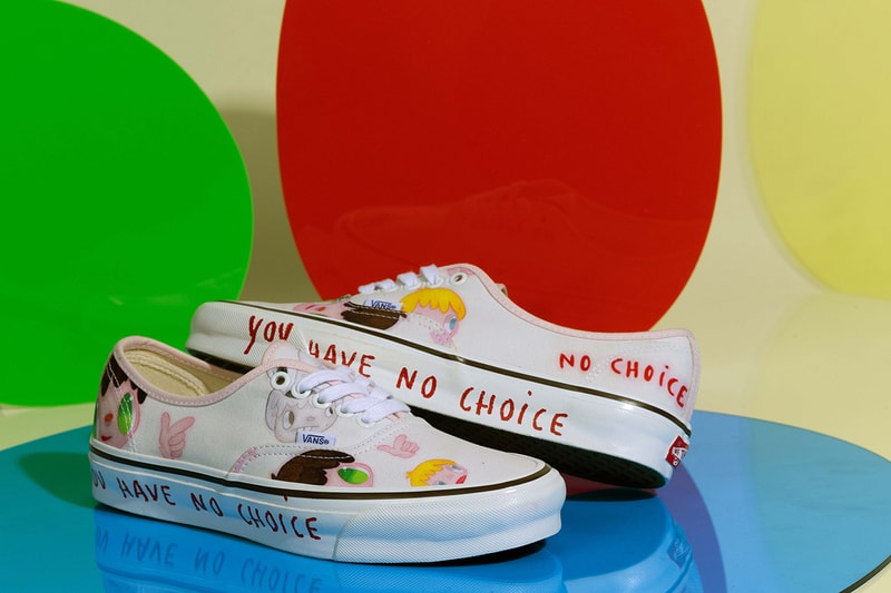javier calleja vault by vans sk8 hi authentic slip on chukka release details information