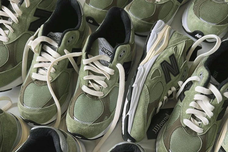 JJJJound Teases Collaborative New Balance 990v3 in "Green"