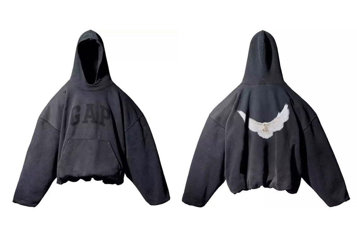 First Look at Kanye West's YEEZY GAP Engineered by Balenciaga demna ye utilitarian donda 2 miami matching logo hoodie round jacket perfect hoodie