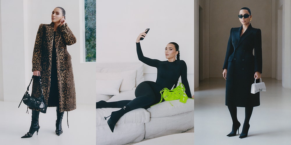Kim Kardashian in Latest Balenciaga Campaign