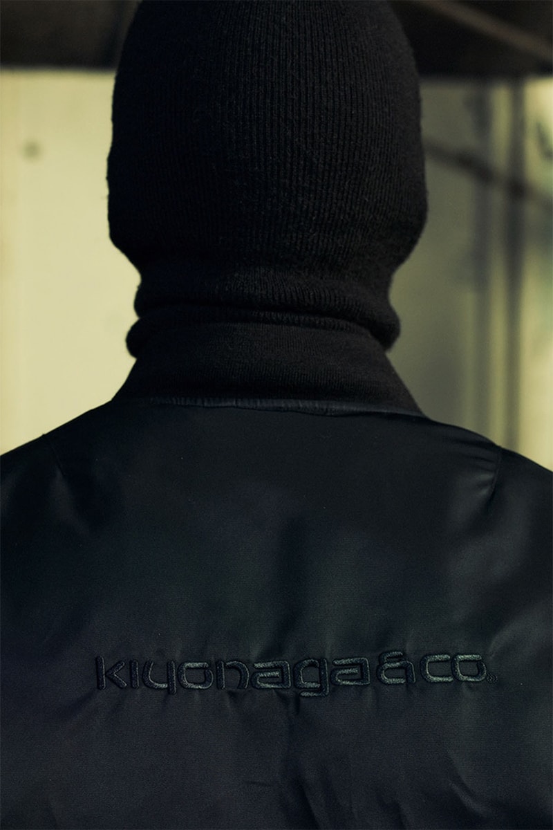 KIYONAGA & CO. carhartt wip bomber hoodie crewneck black gray collaboration collection release date info store list buying guide photos price 
