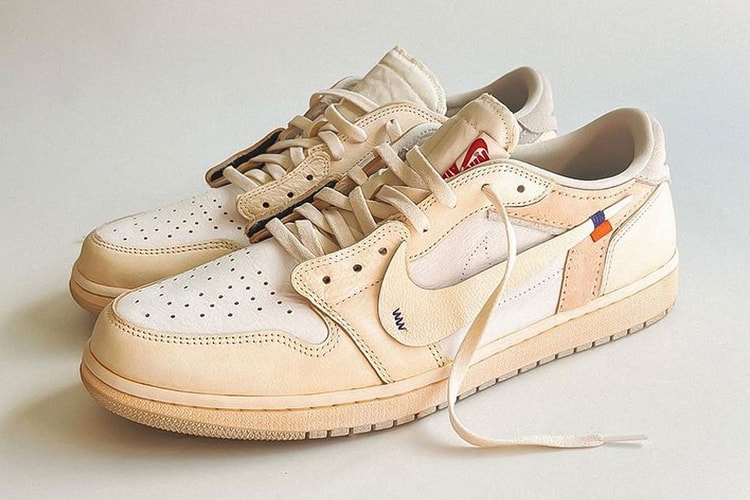 LeBron James Shows Off Custom Off-White™ x Air Jordan 1 Low
