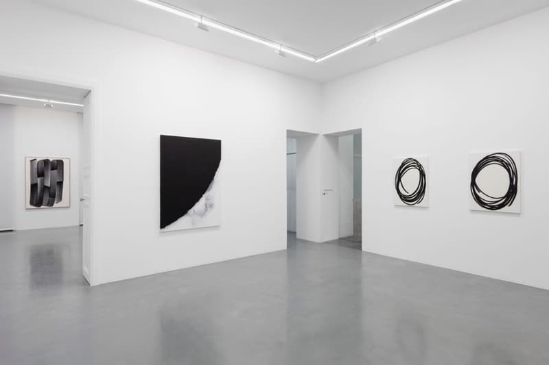 Lee Bae "Black in Constellation" Perrotin Paris