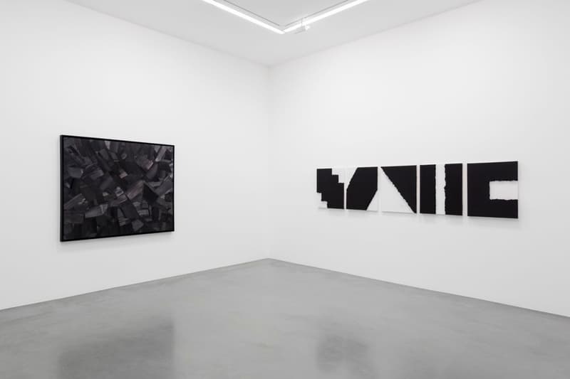 Lee Bae "Black in Constellation" Perrotin Paris