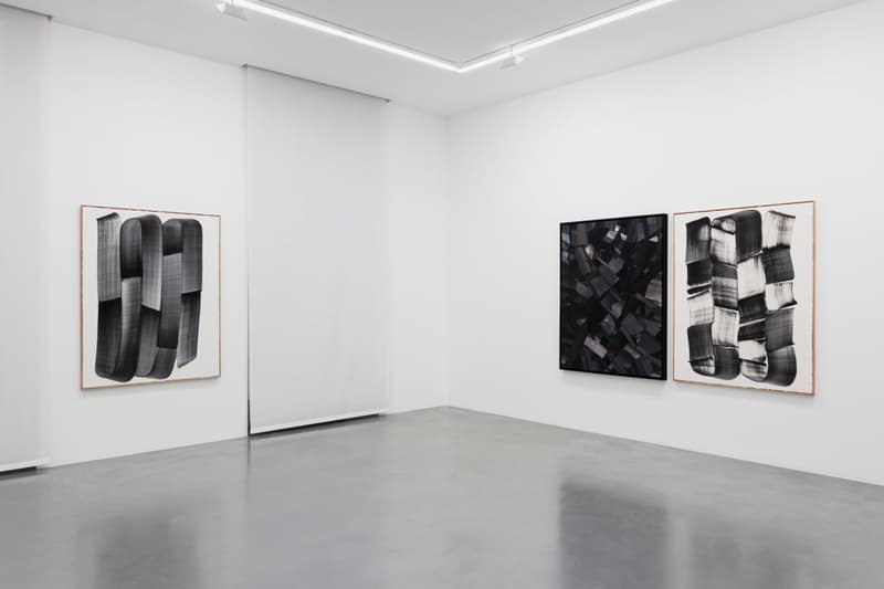 Lee Bae "Black in Constellation" Perrotin Paris