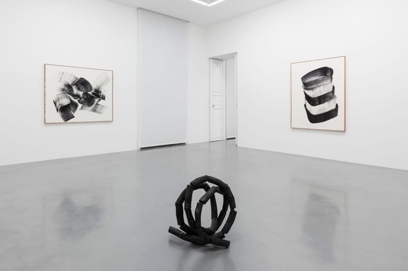 Lee Bae "Black in Constellation" Perrotin Paris