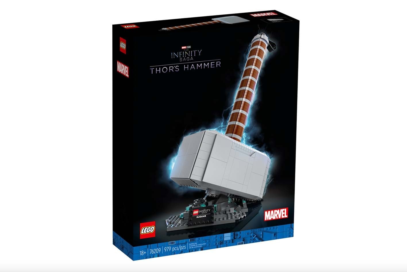 LEGO Marvel infinity saga Thors Hammer Mjölnir release toys Marvel Studios 