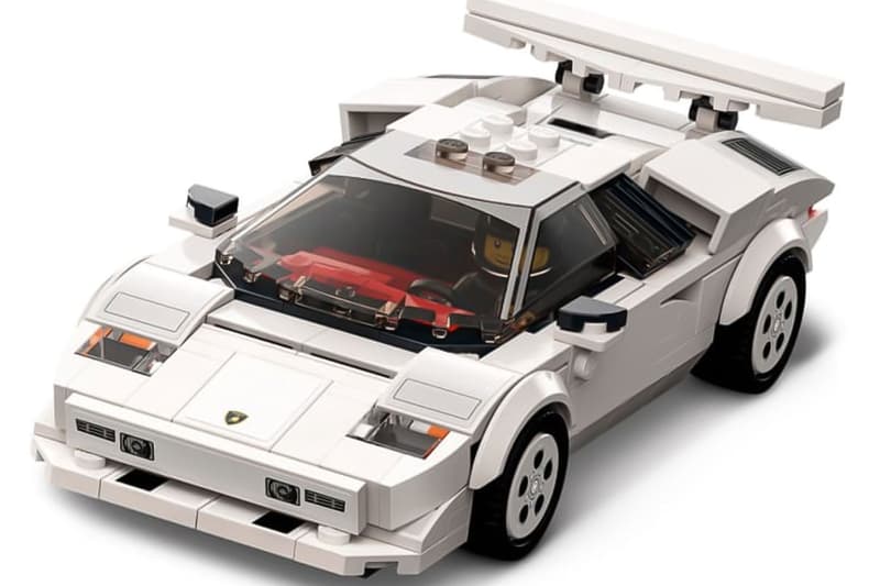 LEGO Supercars Kits for the Lamborghini Countach Ferrari 512M aston martin valkyrie amr vantage gt3 1 lotus evija 1 mercedes-amg one f1 w12 e performance & project one 01 lewis hamilton