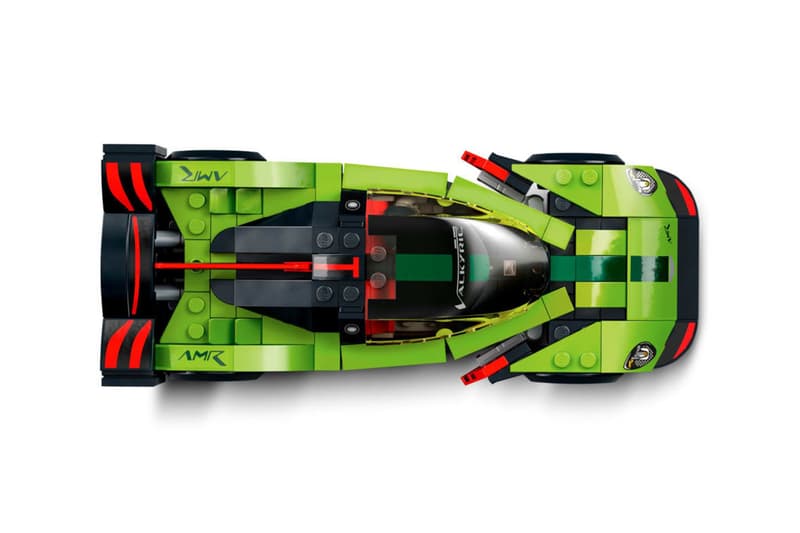 LEGO Supercars Kits for the Lamborghini Countach Ferrari 512M aston martin valkyrie amr vantage gt3 1 lotus evija 1 mercedes-amg one f1 w12 e performance & project one 01 lewis hamilton