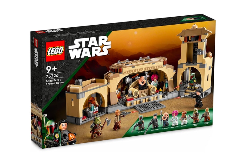 LEGO star wars Boba Fett's Throne Room release Reports 75326 disney plus