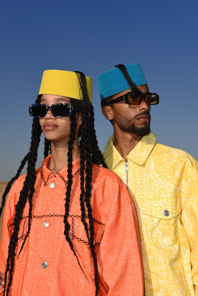 Les Benjamins ss22 spring summer 2022 mystic journey marjorelle gardens kasbah eastern collection benyamin ayudin 