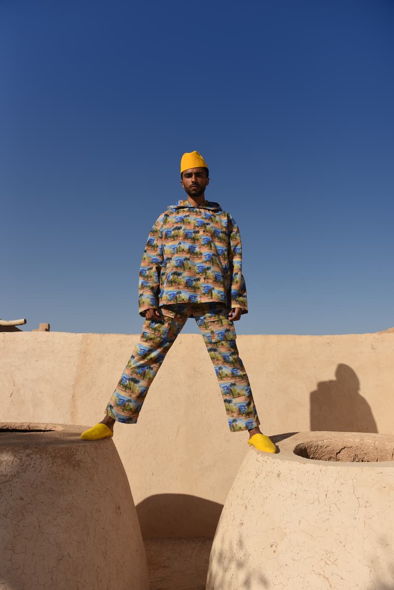 Les Benjamins ss22 spring summer 2022 mystic journey marjorelle gardens kasbah eastern collection benyamin ayudin 