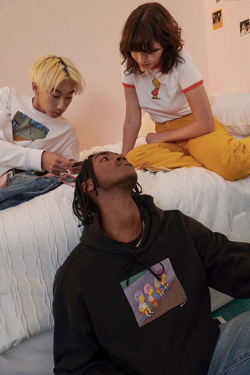 Levi's x 'The Simpsons' Spring/Summer 2022 Collection nostalgic springfield homer bart marge lisa cartoon donuts ss22 