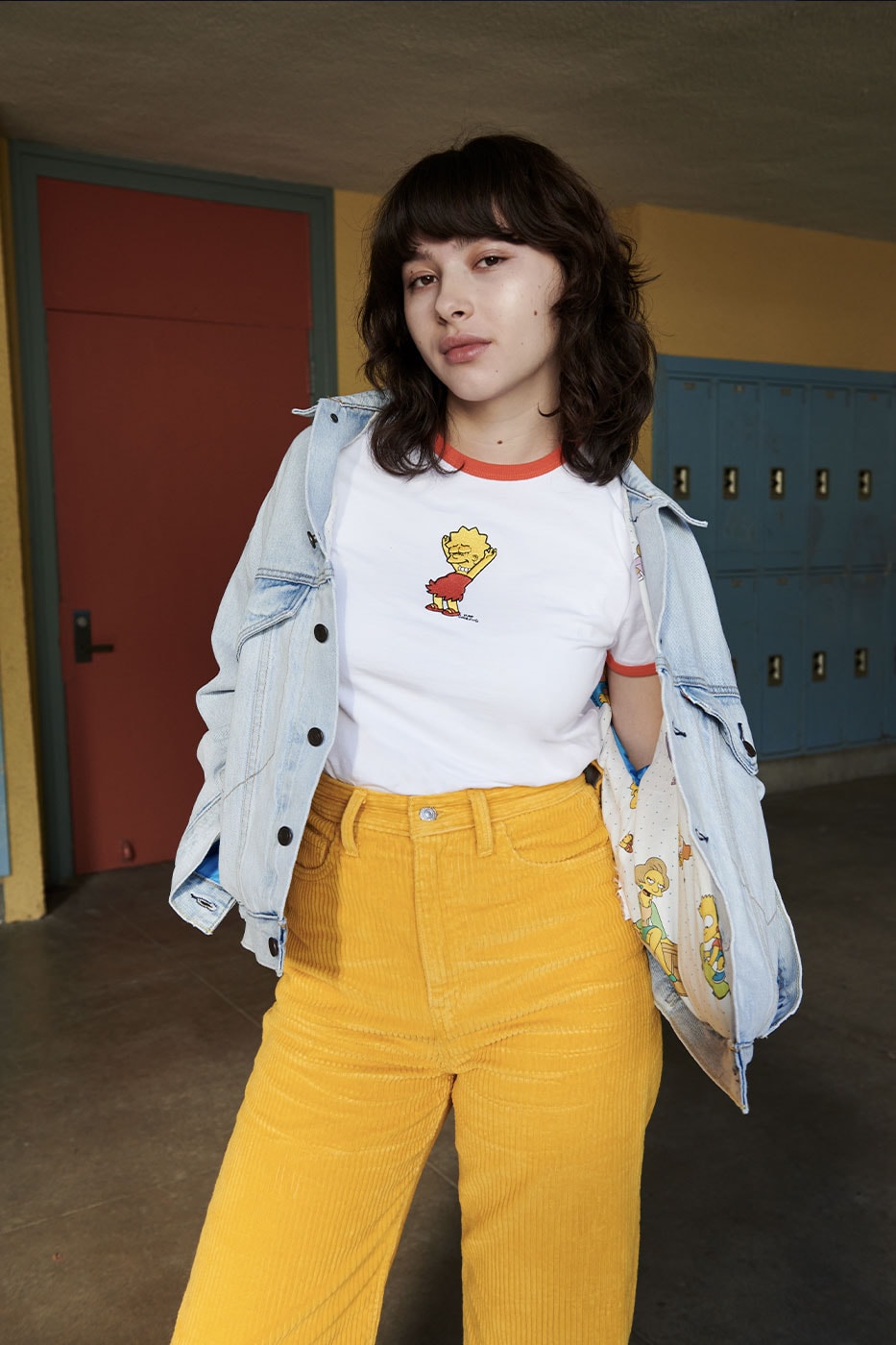 Levi's x 'The Simpsons' Spring/Summer 2022 Collection nostalgic springfield homer bart marge lisa cartoon donuts ss22 