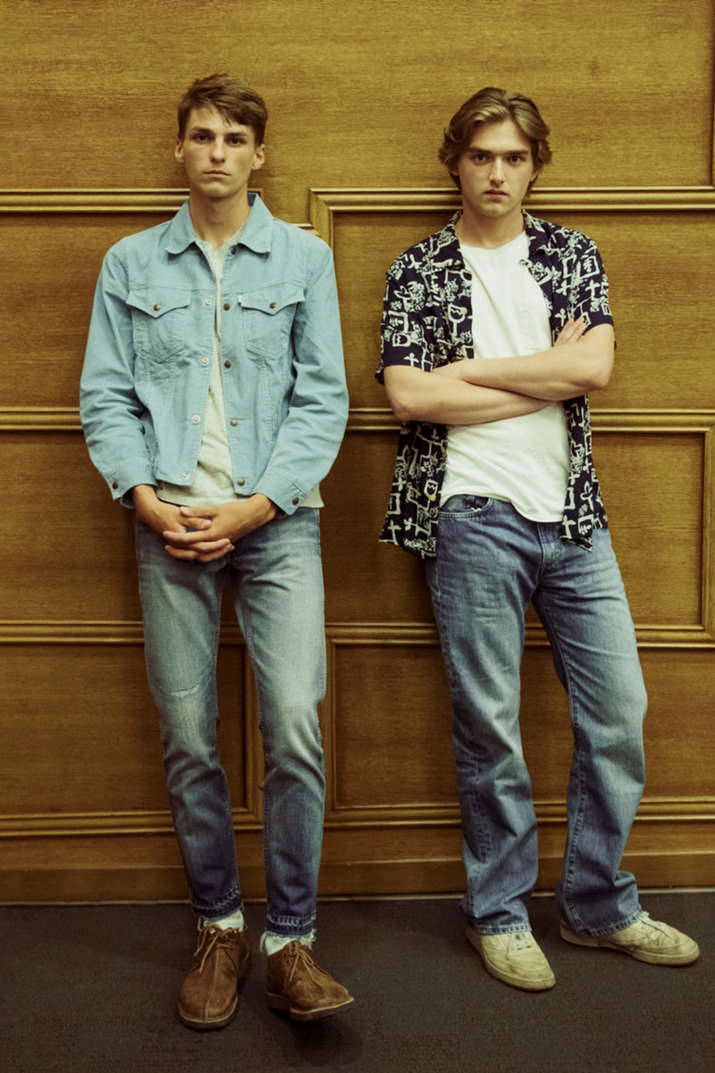 Levi's Vintage Clothing Spring/Summer 2022 Campaign "Project Survival" Collection Retro Denim 1960s 1970s Earth Day Sustainability 