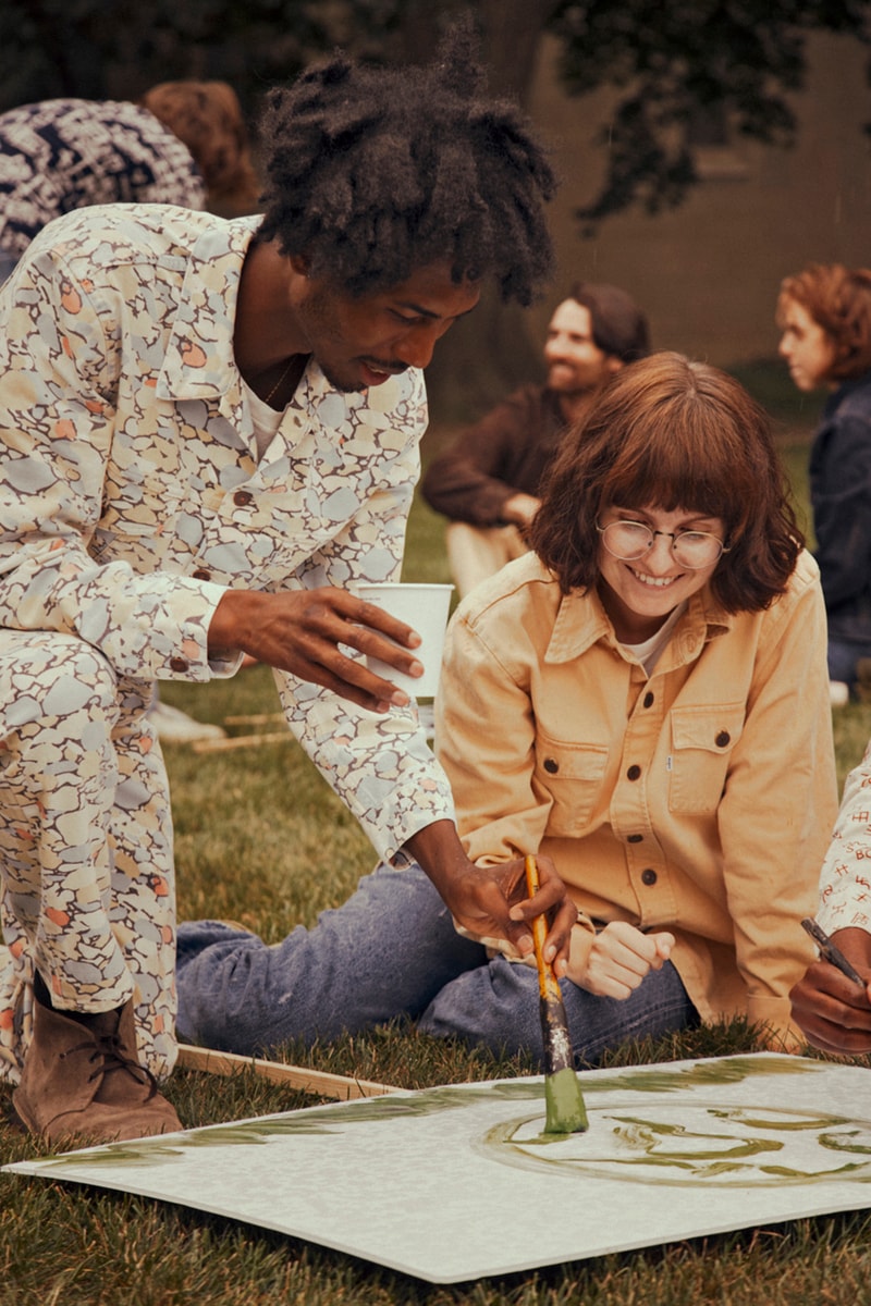 Levi's Vintage Clothing Spring/Summer 2022 Campaign "Project Survival" Collection Retro Denim 1960s 1970s Earth Day Sustainability 