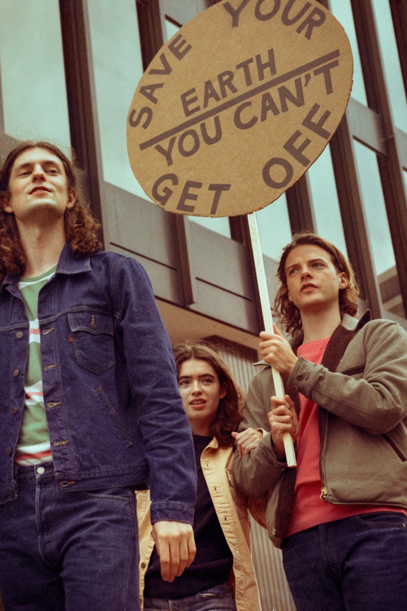 Levi's Vintage Clothing Spring/Summer 2022 Campaign "Project Survival" Collection Retro Denim 1960s 1970s Earth Day Sustainability 