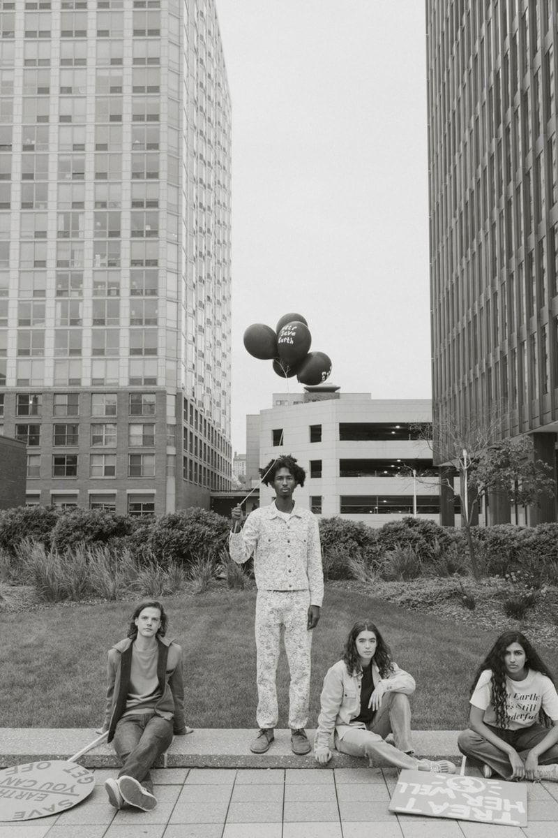 Levi's Vintage Clothing Spring/Summer 2022 Campaign "Project Survival" Collection Retro Denim 1960s 1970s Earth Day Sustainability 