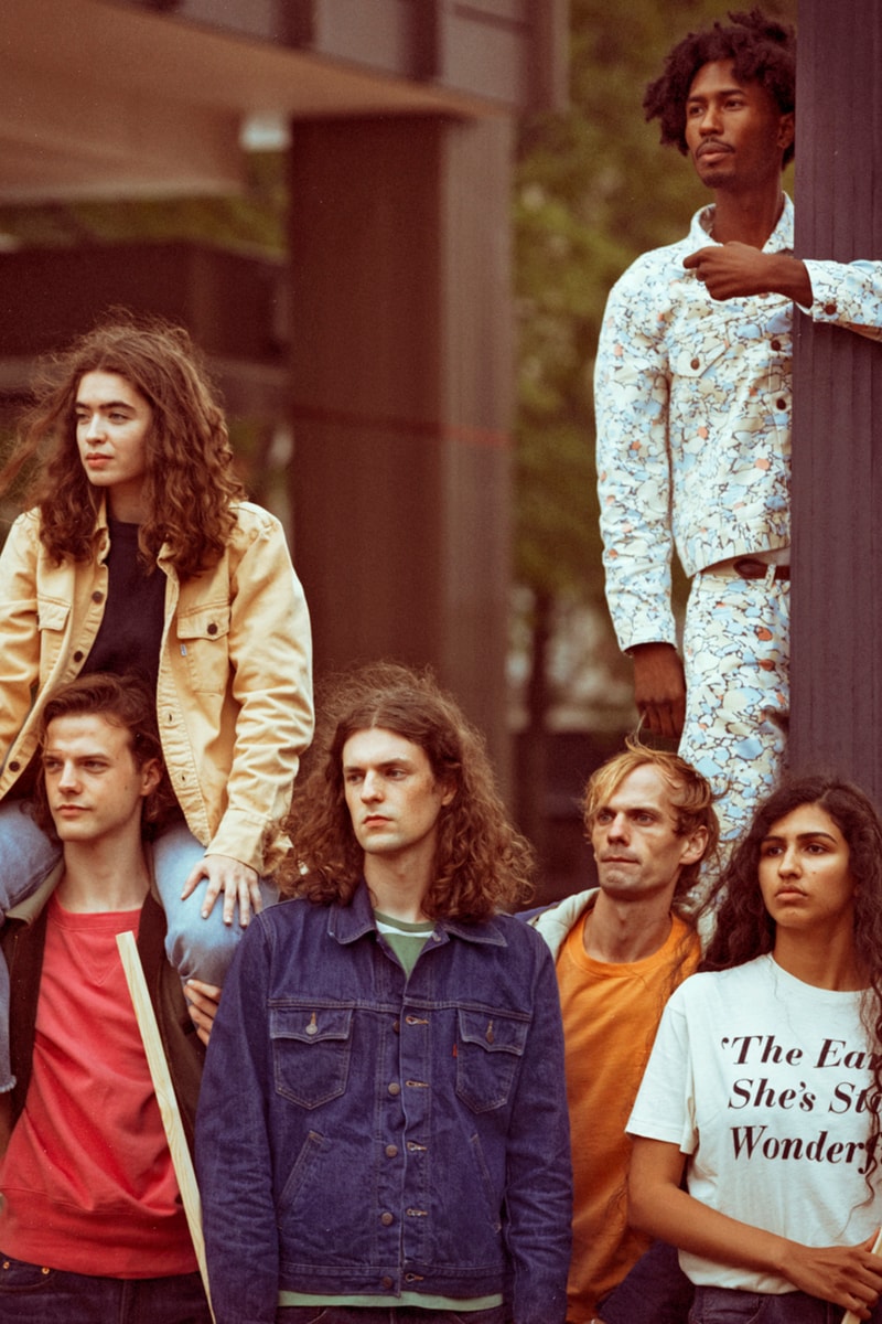 Levi's Vintage Clothing Spring/Summer 2022 Campaign "Project Survival" Collection Retro Denim 1960s 1970s Earth Day Sustainability 