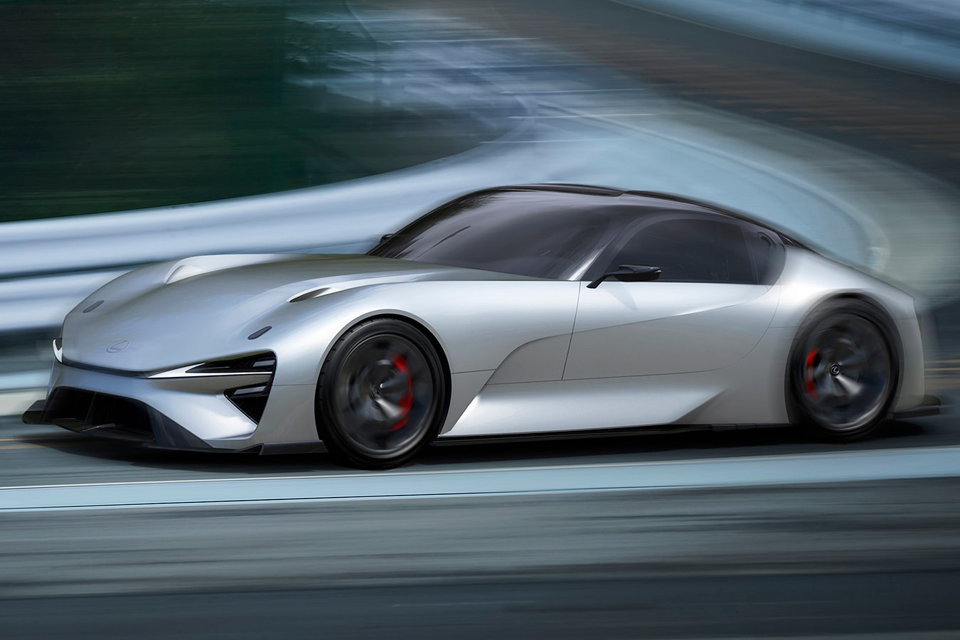 Lexus Electrified EV Supercar Electric LFA Replacement Japanese Toyota Motor Company Concept First Look 