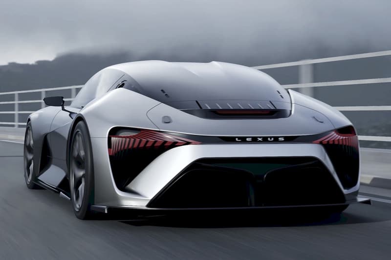 Lexus Electrified EV Supercar Electric LFA Replacement Japanese Toyota Motor Company Concept First Look 