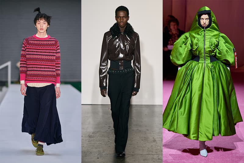 London Fashion Week AW22 FW22 Autumn Winter Fall 2022 Nicholas Daley Richard Quinn Violet Chachki Molly Goddard Maximilian Davis Fashion East Sports Banger East London Rave Acid House Roundup HYPEBEAST Emerging Designers Shows 