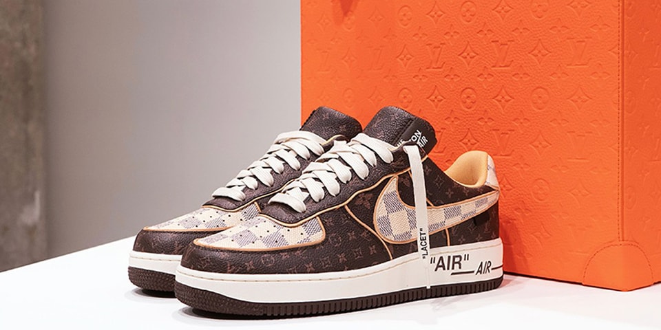 Looks like there are more Louis Vuitton x Nike Air Force 1s on the