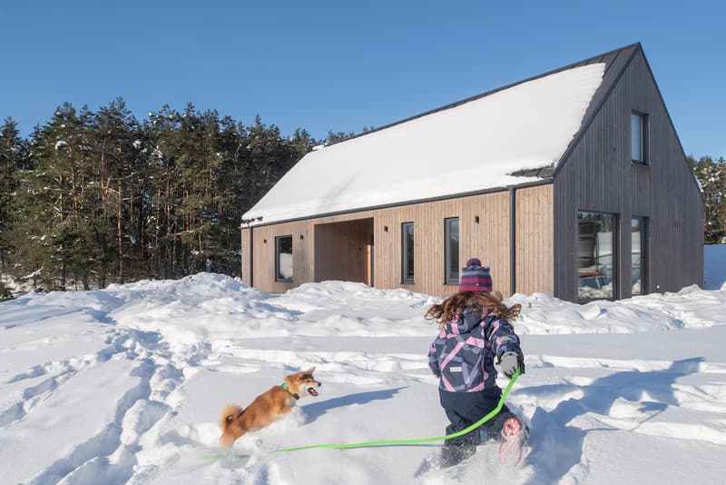 Lunaarch Sun Path House Kernave Lithuania homes design minimal UNESCO