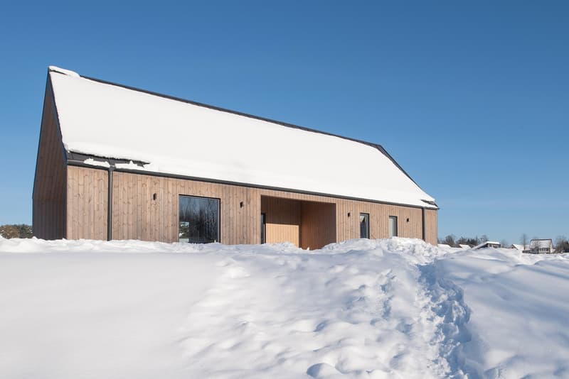 Lunaarch Sun Path House Kernave Lithuania homes design minimal UNESCO