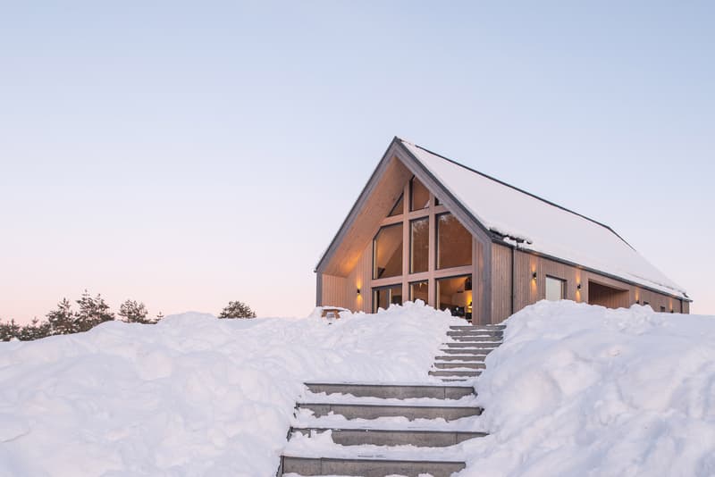 Lunaarch Sun Path House Kernave Lithuania homes design minimal UNESCO
