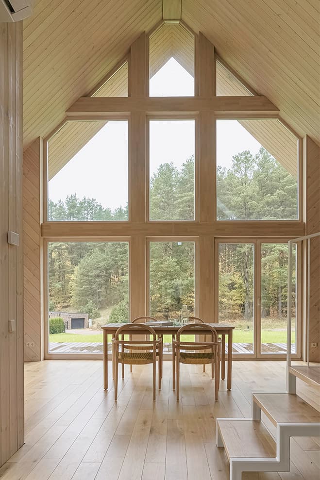 Lunaarch Sun Path House Kernave Lithuania homes design minimal UNESCO